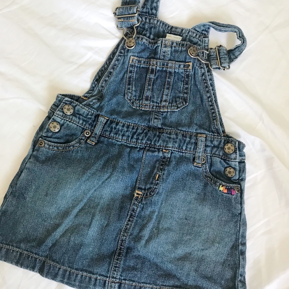 Carter’s Baby Girl’s Overall Skirt Dress